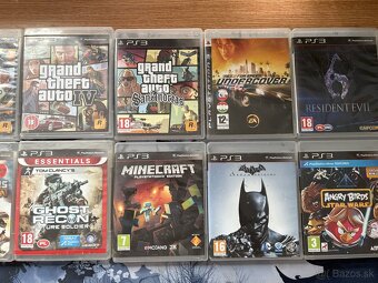 Playstation 3 Slim + 12 FREE hier a 2 originálne ovládače - 4