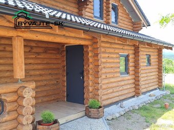 Tradičná drevostavba zrubu v obci Koš pri Bojniciach. - 4
