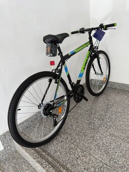 Kenzel COMPACT, 26", bicykel, veľ. 19" BLACK-GREEN - 4