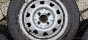 Plecháče 165/70 R13 + rezerva - 4