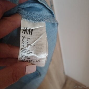 Košeľové šaty/ oversize košeľa - 4