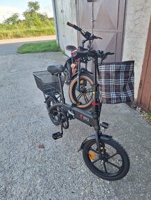Elektrický bicykel , Elektrobicykel, Skladací, 0 km. Nový - 4