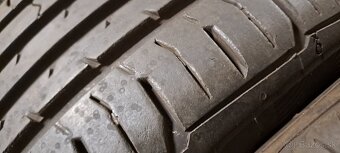 Predám 4ks pekné letné 195/55r15-85H Continental - 4