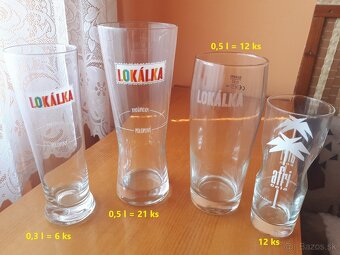 poháre na drinky/whiskey/džúsy - 4