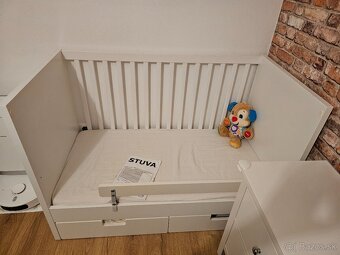 Detská postieľka STUVA 2v1 IKEA - 4