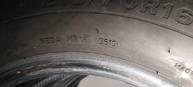 Zimné pneu 215/70 R16 dunlop - 4