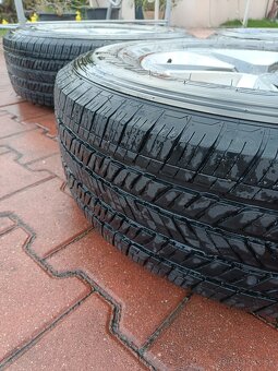 R18 Celoročná sada JEEP WRANGLER 4x 255/70R18 BRIDGESTONE - 4