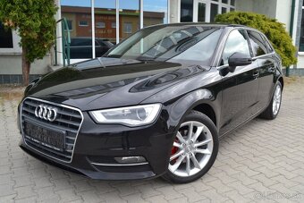 AUDI A3 2.0 TDI, R.2015, FÓLIE, TEMPOMAT, KOŽA, R17, XENÓNY - 4