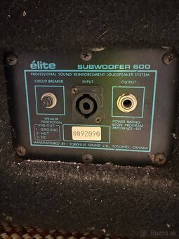 Subwoofer - 4