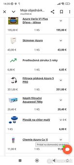 Predám nový bazén s príslušenstvom priemer 3.6m - 4