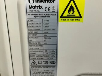 Tepelne čerpadlo split INVENTOR 4kw a 6kw - 4