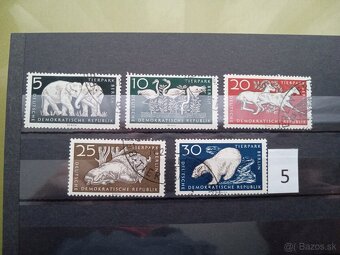 Poštové známky č.497 - FAUNA, flóra, rôzne - 20 sérií - 4