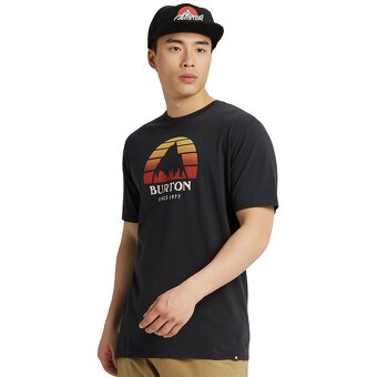 TRIČKO ČIERNE zn. BURTON veľ. M + darček - 4