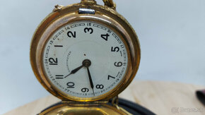 Predám funkčné otváracie vreckové hodinky CHRONOMETER Swiss - 4