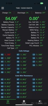 Predám LiFePO4 batériový modul 17,5KW 48V/320Ah EVEčlanky - 4