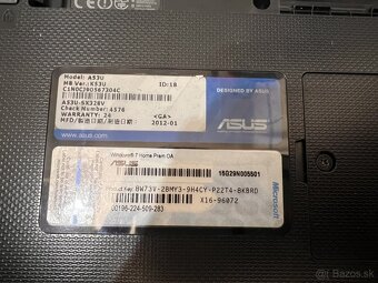 Asus notebook - 4