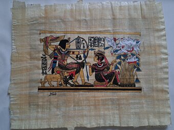 Egyptská maľba, papyrus, Autor: Khedr - 4