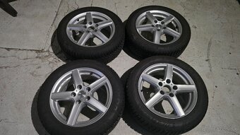 Predam elektrony 5x114,3 R16 a zimne gumy - 4