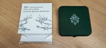 Vatikánska proof eurominca 5 Euro z roku 2005 - 60te výročie - 4