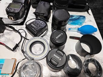 Zrkadlovka Canon EOS 700 D + príslušenstvo - 4