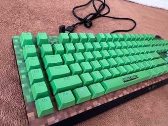 Minecraft klávesnica Razer BlackWidow V4 X Green Switch - 4