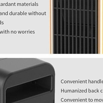 Keramický ohrievač 500 W - 4