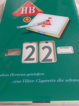 Stará reklamná cedula -sklo - 4