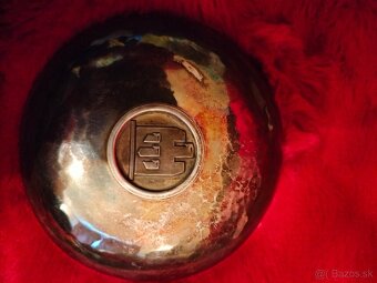 Ozdobný tanier striebro Nemecko Svätý Krištof - 4