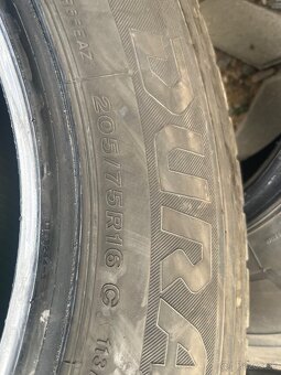 Predam letne pneumatiky bridgestone 205/75 r16c - 4