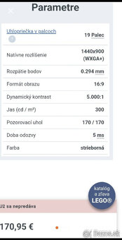 Predam monitor LG k PC velkost 19" - 4