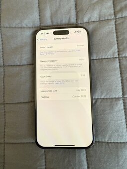 iPhone 15 Pro 256GB Black Titanium - 4