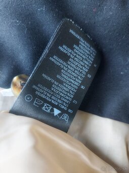 Elegantné čierne sako H&M XS - 4