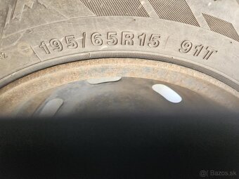 195/65 R15 ZIMNE PNEU s diskami - 4