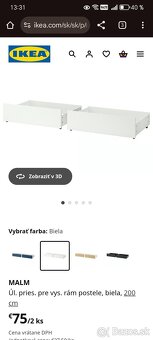 Postel MALM IKEA - 4