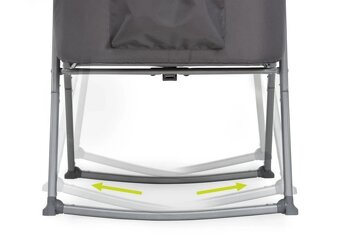 Cestovná postieľka, kolíska Hauck Dreamer, sivá - 4