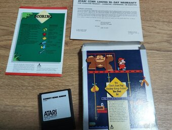 Donkey Kong Junior Atari kazeta - 4