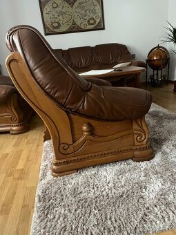 Kožená sedacia súprava - 4