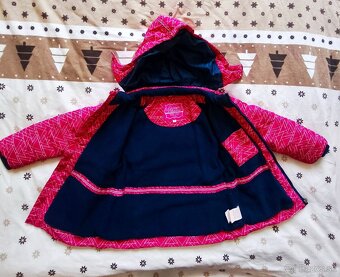 Dievčenske zimné bunday 110,116 a otepľovacky 116 - 4