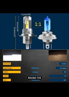 Prémiové led H4 - 4