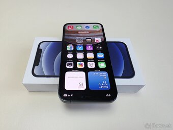 APPLE IPHONE 12 64GB BLACK ,BATERKA 100% - 4