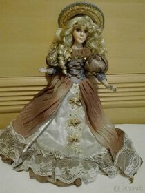 Predám porcelánové bábiky, kus za 5 ,-euro ,väčšie za 10, - 4
