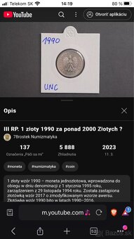 1 zloty 1990 - 4