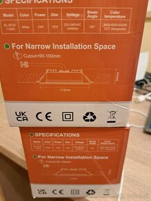 6ks ALUSSO LED lampy 10W IP44 - 4