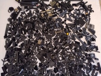 Lego diely čierna - 1,23kg - 4