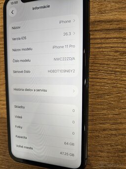 Iphone 11 pro 64gb 87 zdravia bateria - 4