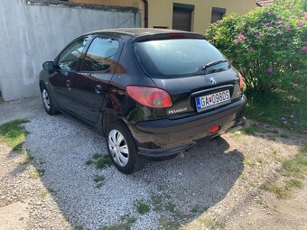 Predám Peugeot 206 1.4 HDI r.v2005 STK-EK 1/2026 - 4
