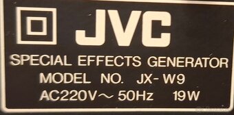 Predám special effects generator JVC JX-W9 - 4