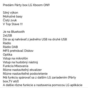 LG Xboom ON9 - 4