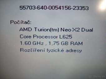 predám LENOVO THINKPAD X100E , WINDOWS XP - 4
