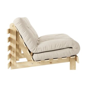 Rozkladacia pohovka Karup Design Roots Sofa Bed – Beige, 140 - 4